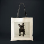 Cutest French Bulldog Puppy Tote Bag<br><div class="desc">Bulldog puppy</div>