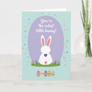 Cutest Little Bunny Art Card