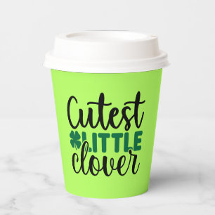 Cutest Little Clover Charm-60277 Paper Cups