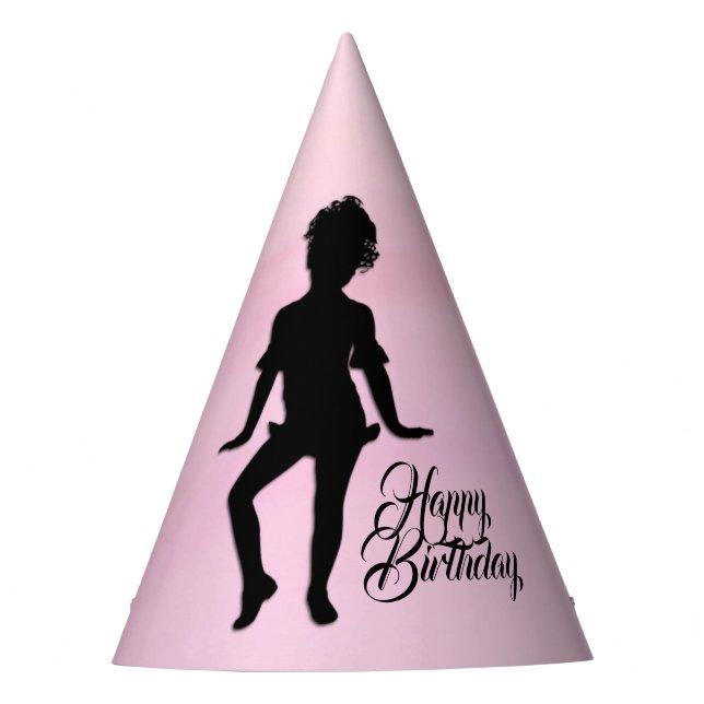 Cutest Little Dancer Party Girl Hat (Front)
