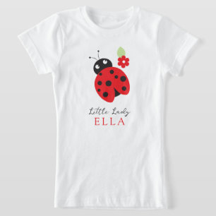 Cutest Little Ladybug Kids Birthday Party T-Shirt