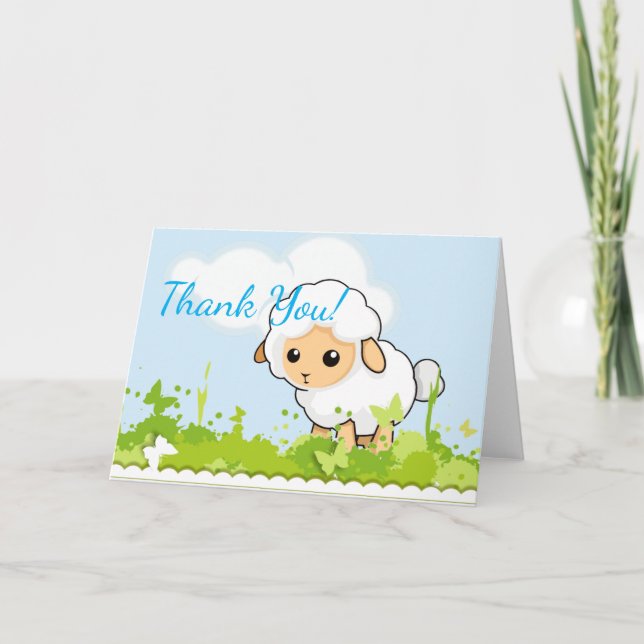Cutest Little Lamb Card (Front)