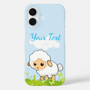 Cutest Little Lamb iPhone 16 Case