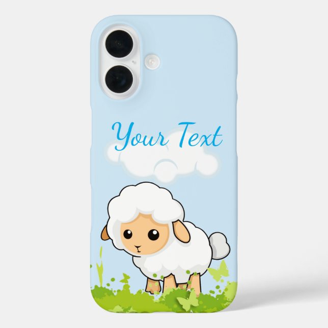 Cutest Little Lamb Case-Mate iPhone Case (Back)