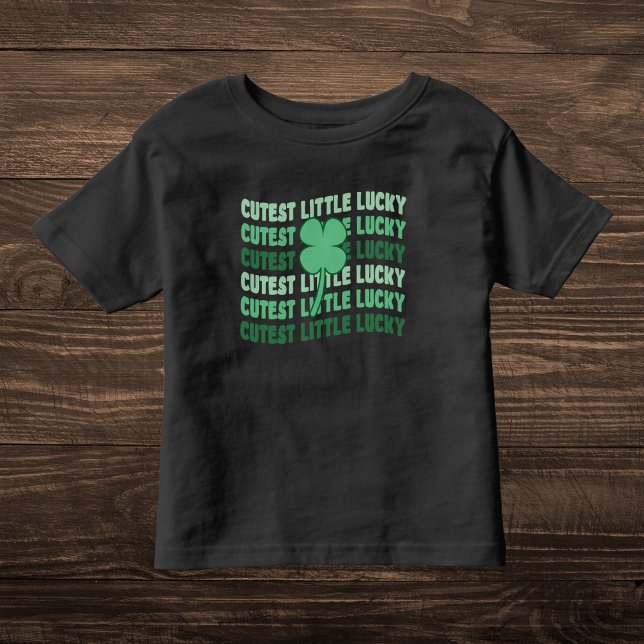 Cutest Little Lucky Toddler T-Shirt (Creator Uploaded)