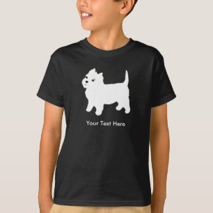 Cutest Little Westie Dog - Westhighland Terrier T-Shirt