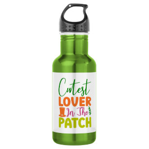 Cutest Lover in The Patch-60836 532 Ml Water Bottle