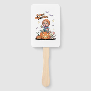 Cutest Nightmare Chucky Halloween Hand Fan