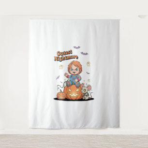 Cutest Nightmare Chucky Halloween Tapestry