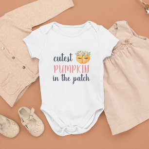 Cutest Pumpkin in the Patch Baby Bodysuit