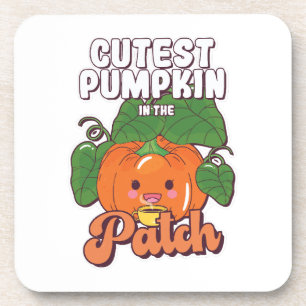 cutest pumpkin in the patch coaster