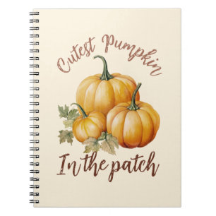 Cutest Pumpkin in the Patch Notebook