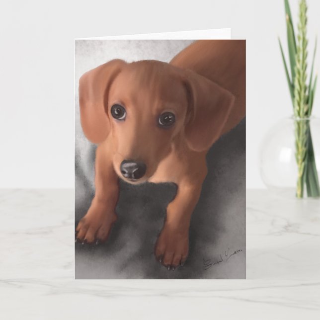 Cutest Pup Ever Card (Front)