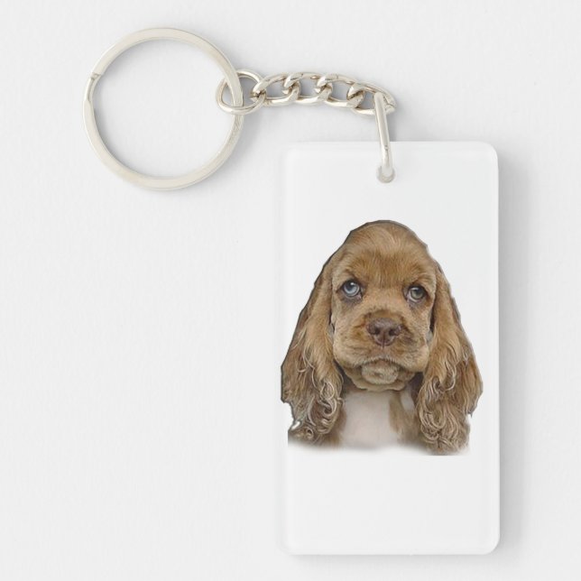 Cutest puppy key ring (Front)