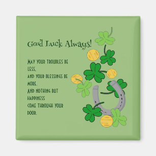 Cutesy Luck for the Irish Magnet