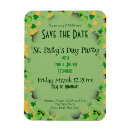 Cutesy Luck for the Irish Magnet