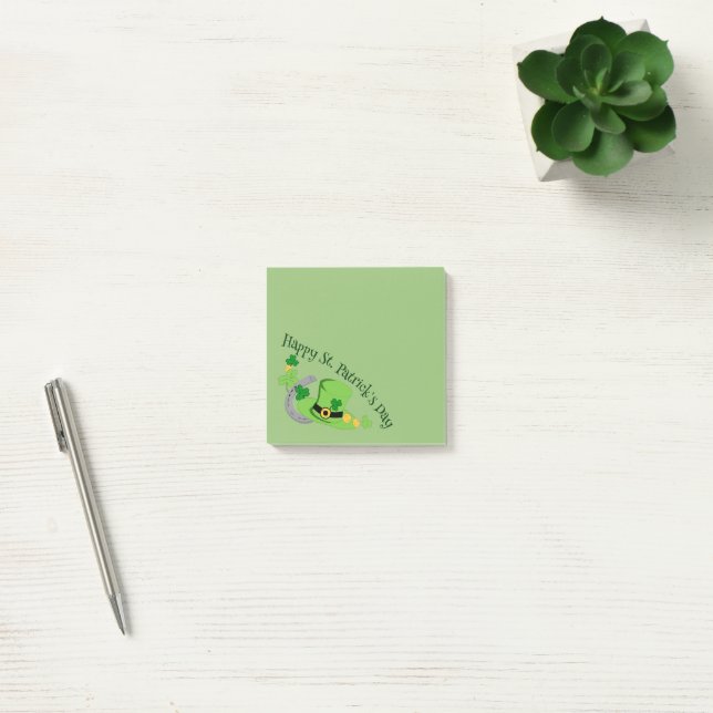 Cutesy Luckfor the Irish Post-It Notes (Office)