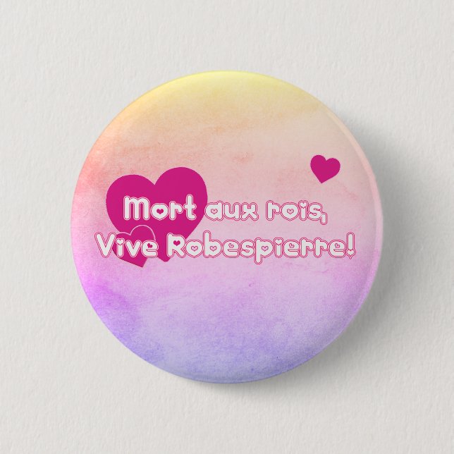cutesy mort aux rois button (Front)