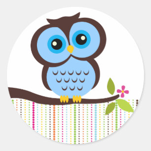 Cutesy Owl Stickers