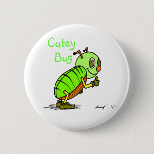 Cutey Bug Button