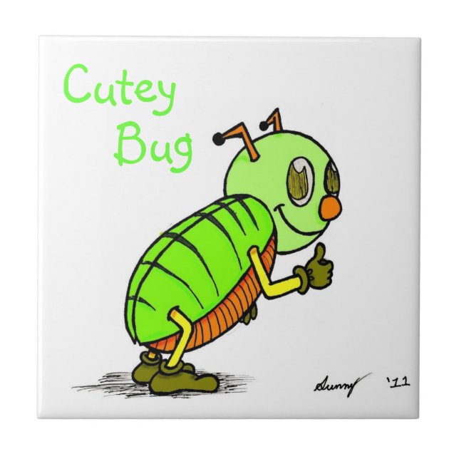 Cutey Bug Tile (Front)