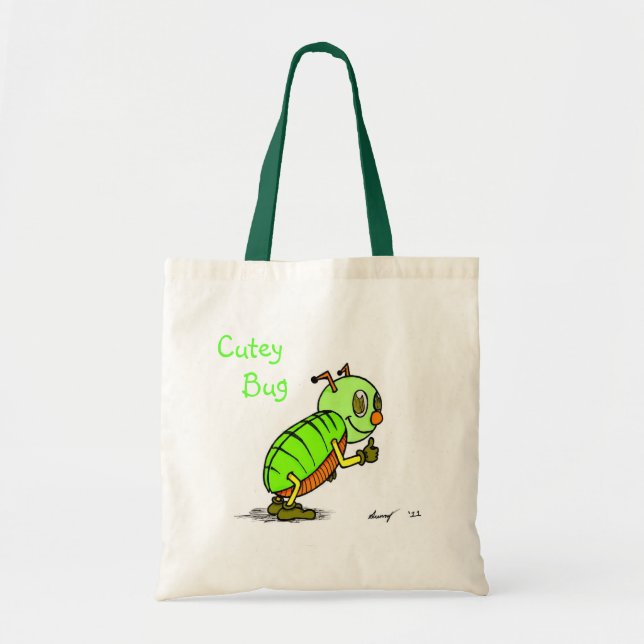 Cutey Bug Tote Bag (Front)