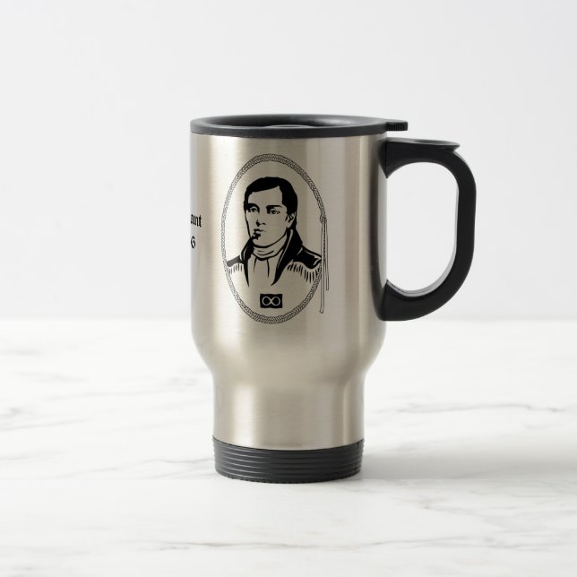 Cuthbert Grant Travel Mug Custom Metis Hero Gifts (Right)