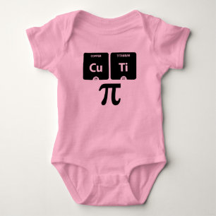 CuTi Pi - Baby Jersey Bodysuit (Pink)