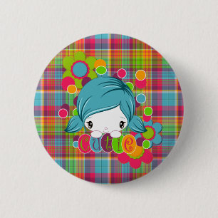 Cutie 6 Cm Round Badge