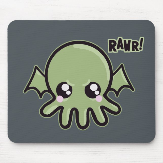 Cutie Baby Cthulhu Mouse Pad (Front)