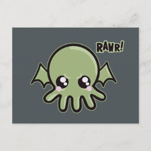 Cutie Baby Cthulhu Postcard