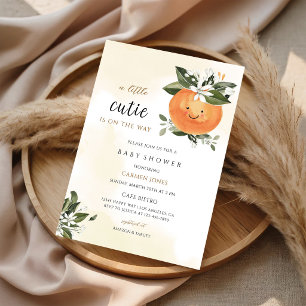 Cutie Baby Shower Invitation
