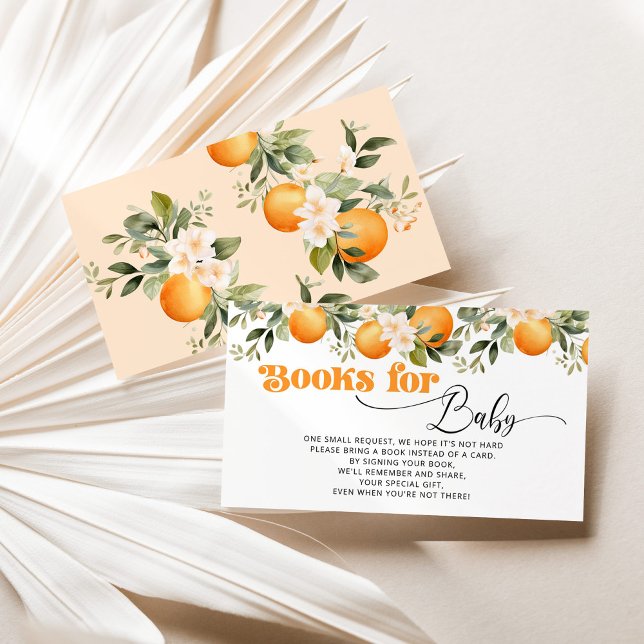 Cutie books for baby ticket citrus enclosure card (Creator Uploaded)