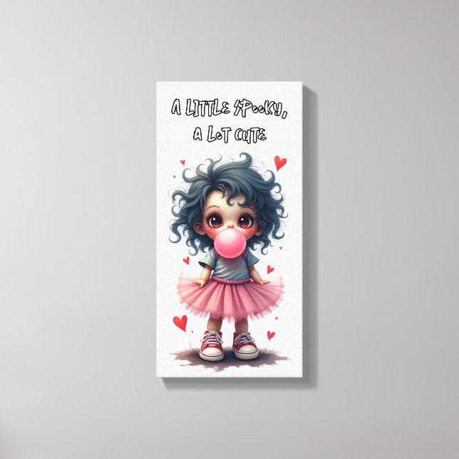 Cutie Canvas Print (Front)