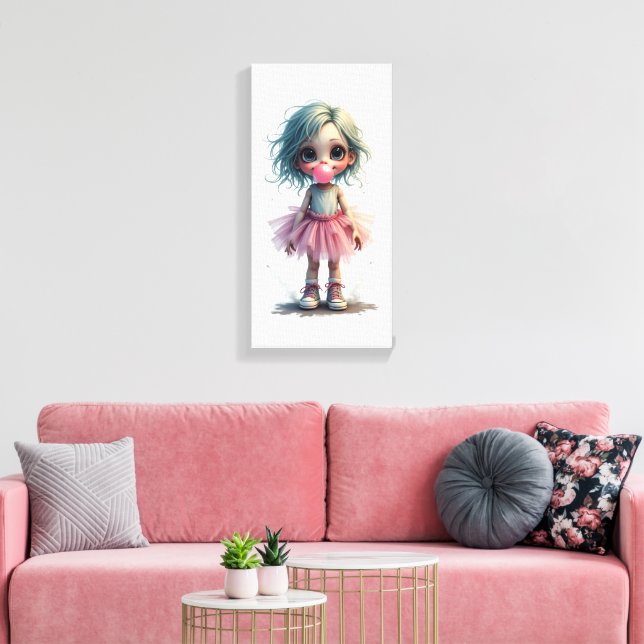 Cutie Canvas Print (Insitu(LivingRoom))