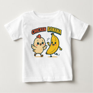 CUTIE CHICKEN BANANA BABY T-Shirt