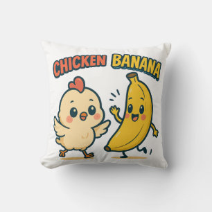 CUTIE CHICKEN BANANA! CUSHION