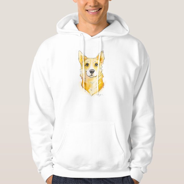 Cutie Corgi Hoodie (Front)