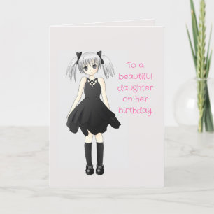 CUTIE DAUGHTER BIRTHDAY CARD