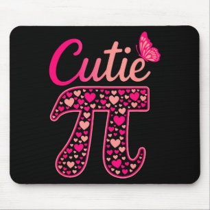 Cutie day funny symbol 314 math teacher day lover mouse pad