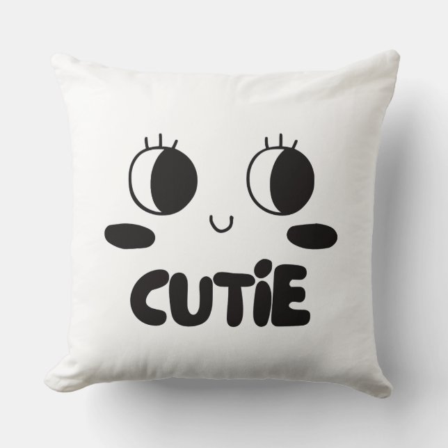 cutie face cushion (Front)