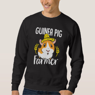 Cutie Guinea Pig Farmer Pig Owner Animals Cavy Pet Sweatshirt