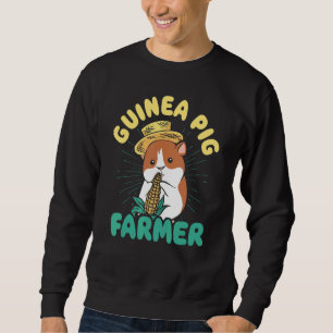 Cutie Guinea Pig Farmer Pig Owner Animals Cavy Pet Sweatshirt