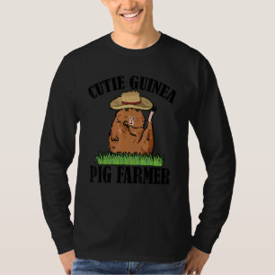 Cutie Guinea Pig Farmer Pig Owner Animals Cavy Pet T-Shirt