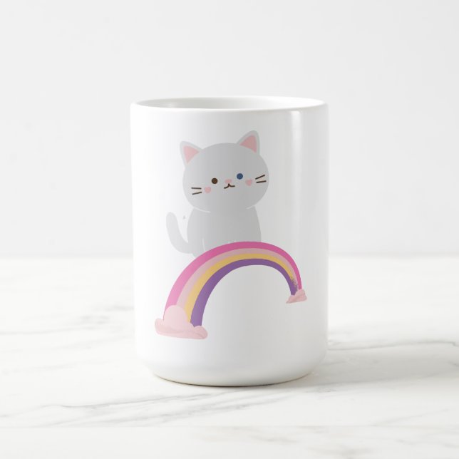 Cutie Kitten Cat                   Coffee Mug (Center)
