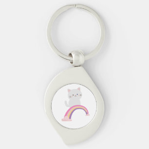 Cutie Kitten Cat    Key Ring