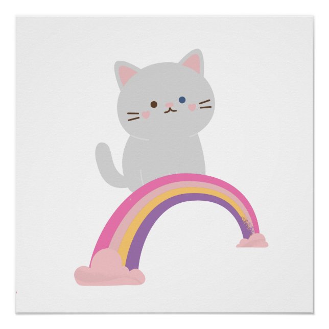 Cutie Kitten Cat         Poster (Front)