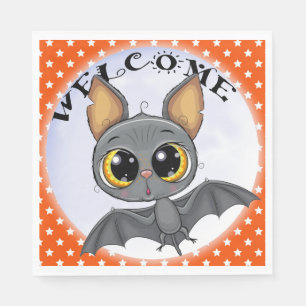Cutie Kitty Bat Napkin
