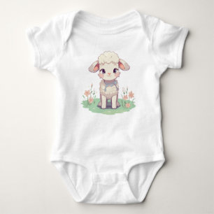 Cutie Lamb Baby Bodysuit