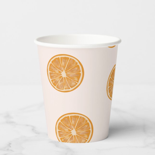 Cutie on the way baby shower papper cups  (Back)